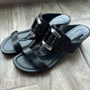Donald J. Pliner Women's Black Sandals